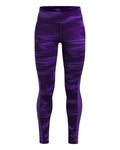 UA Cold Weather Printed Girls' Leggings - Purple