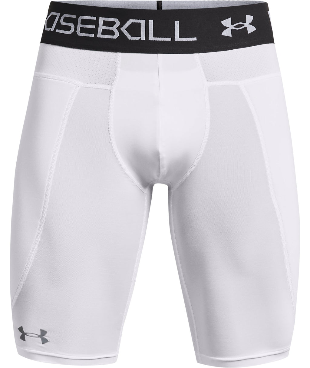 UA Utility Pro Men's Sliding Shorts - White