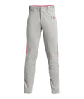 Boys' UA Vanish Piped Baseball Pants Boys' Baseball Pants - Gray