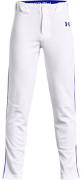 Boys' UA Vanish Piped Baseball Pants Boys' Baseball Pants - White