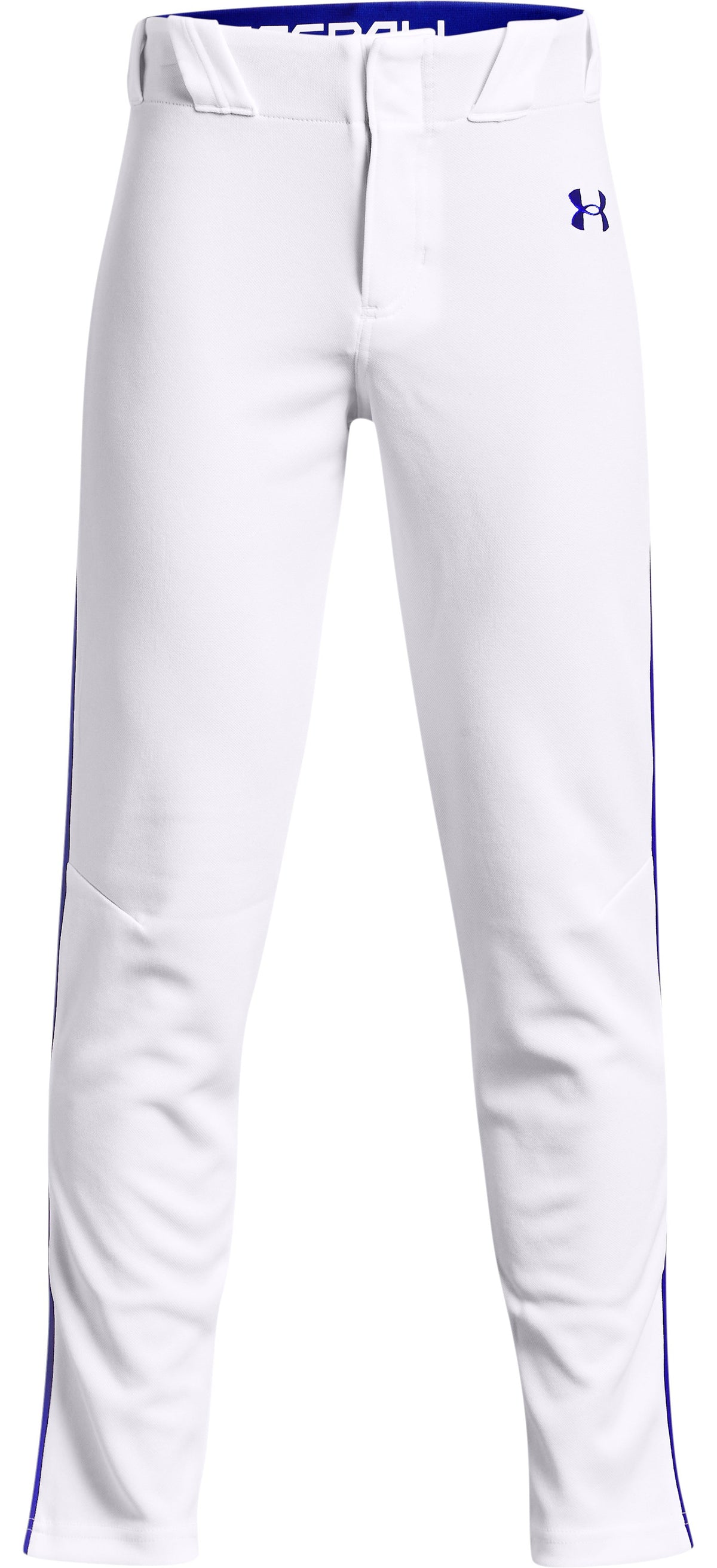Boys' UA Vanish Piped Baseball Pants Boys' Baseball Pants - White