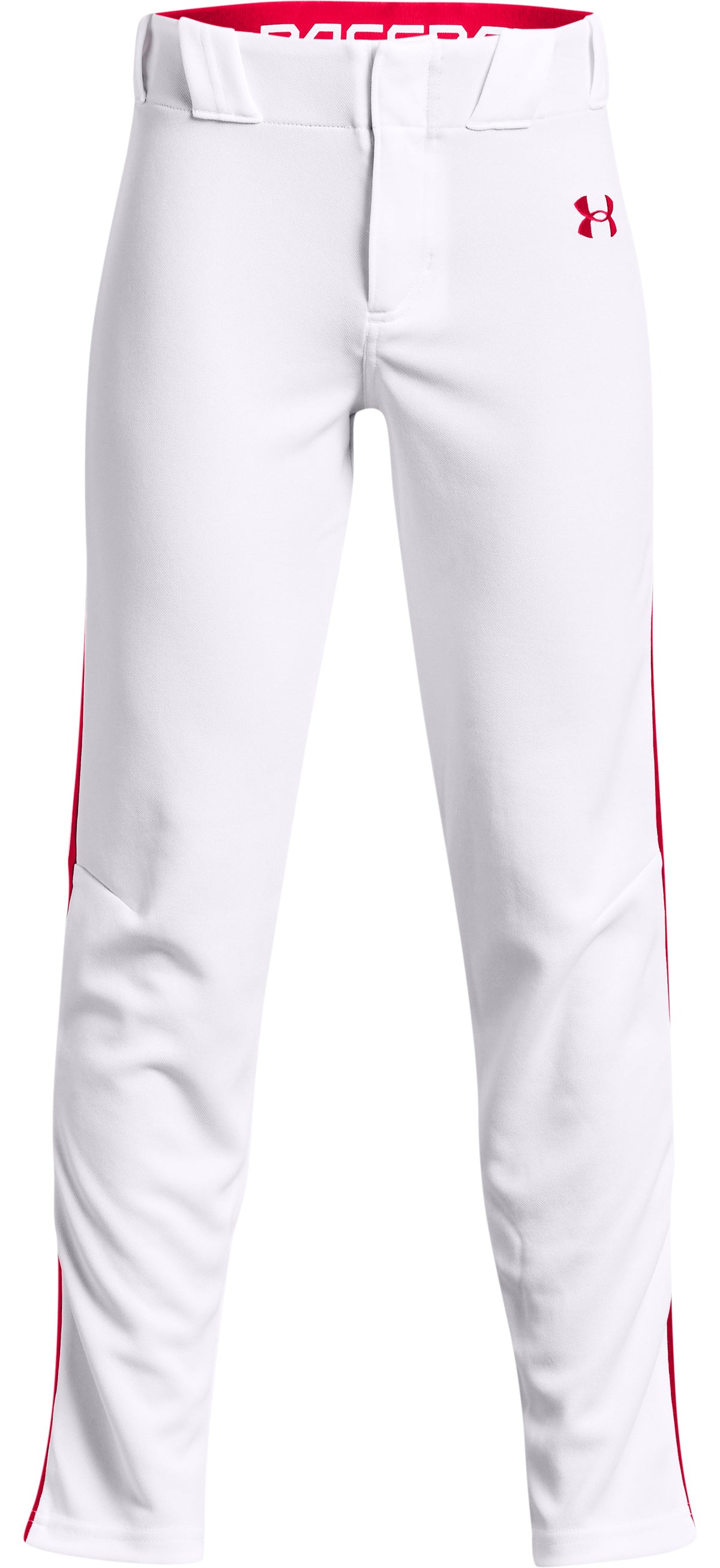 Boys' UA Vanish Piped Baseball Pants Boys' Baseball Pants - White