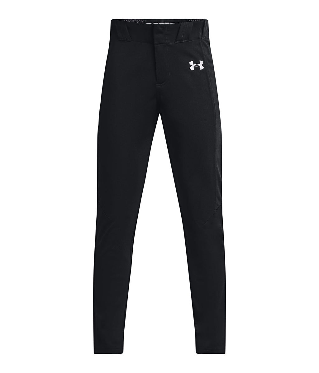 UA Utility Elite Boys' Tapered Baseball Pants - Gray