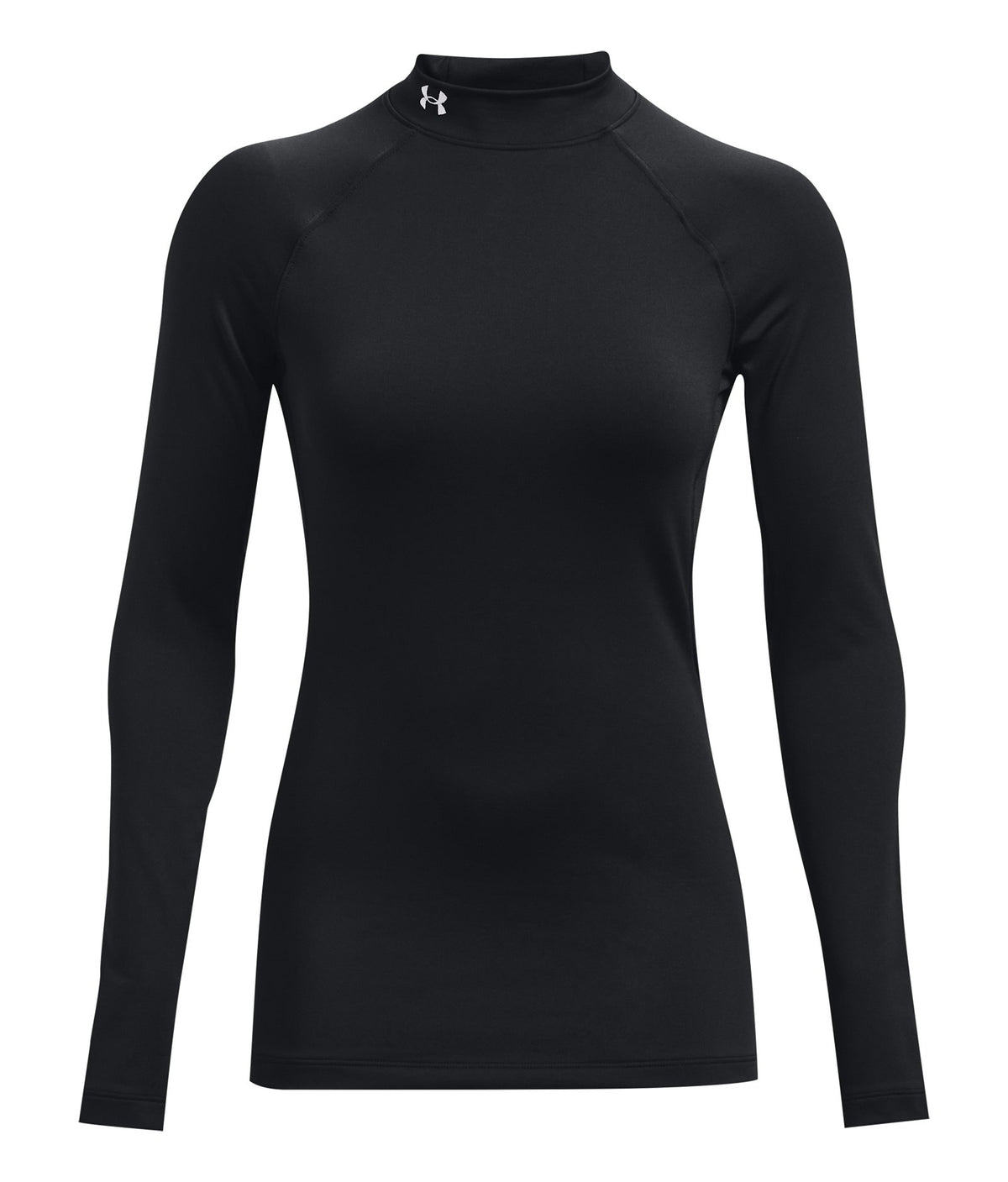 ColdGear® Women's Mock Neck Long Sleeve - Black