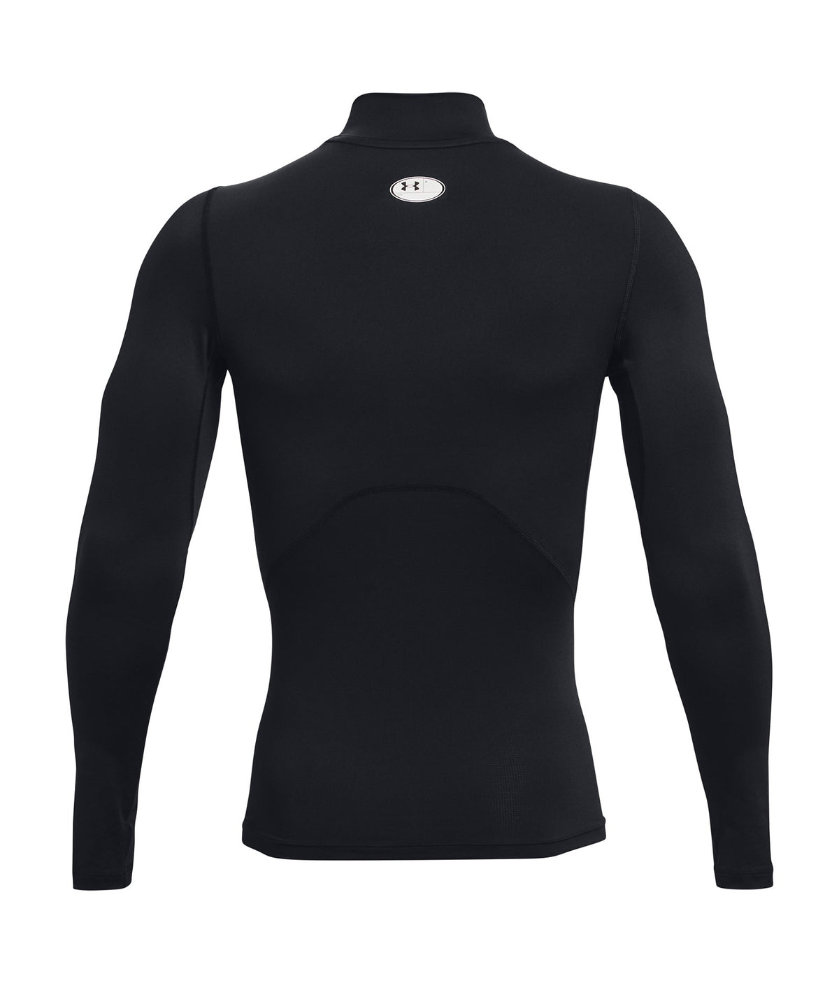HeatGear® Men's Compression Mock Long Sleeve - Black