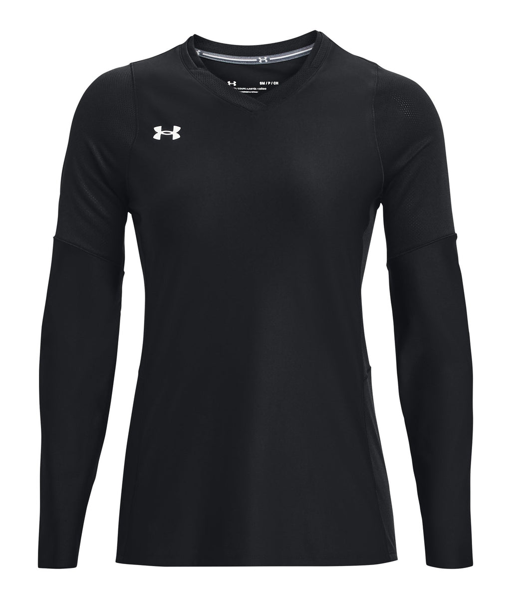UA Powerhouse 2.0 Women's Volleyball Long Sleeve Jersey - Black