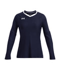 UA Powerhouse Girls' Volleyball Long Sleeve Jersey - Blue