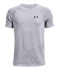 UA Velocity Jacquard Boys' Short Sleeve - Gray