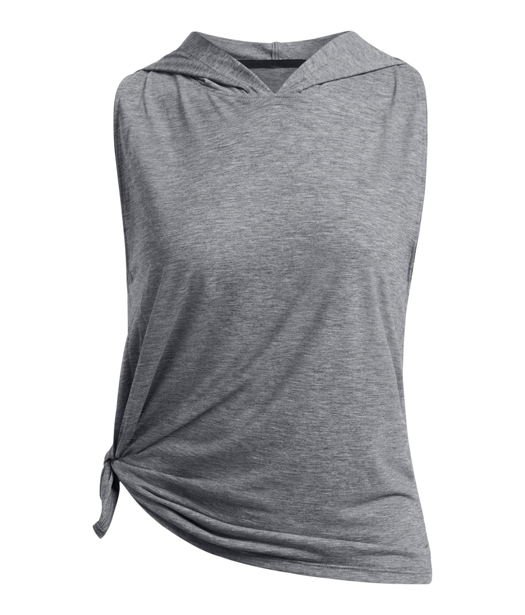 Women's UA Breathe Sleeveless Hoodie null - Black