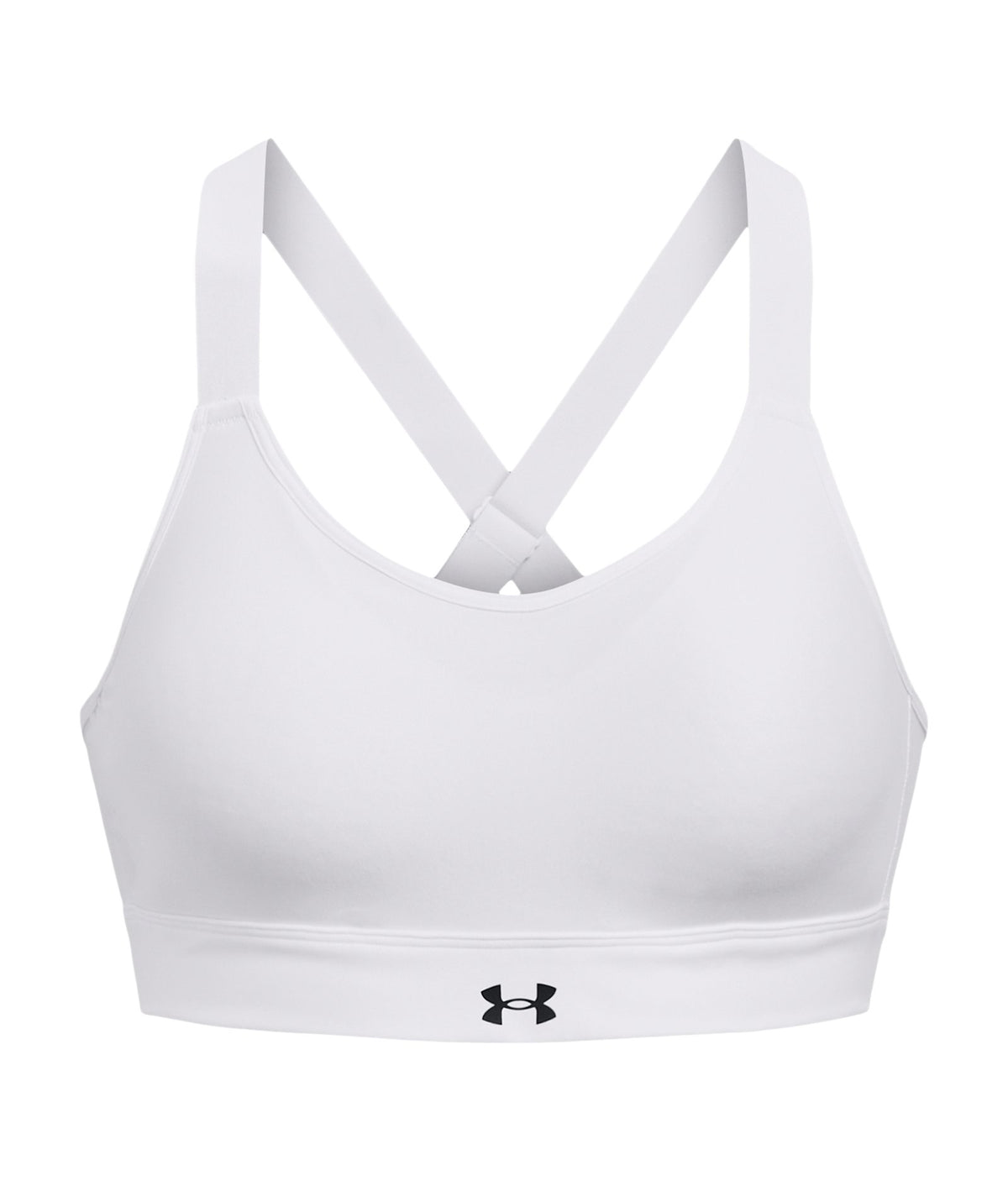 UA Continuum High Women's Sports Bra - White
