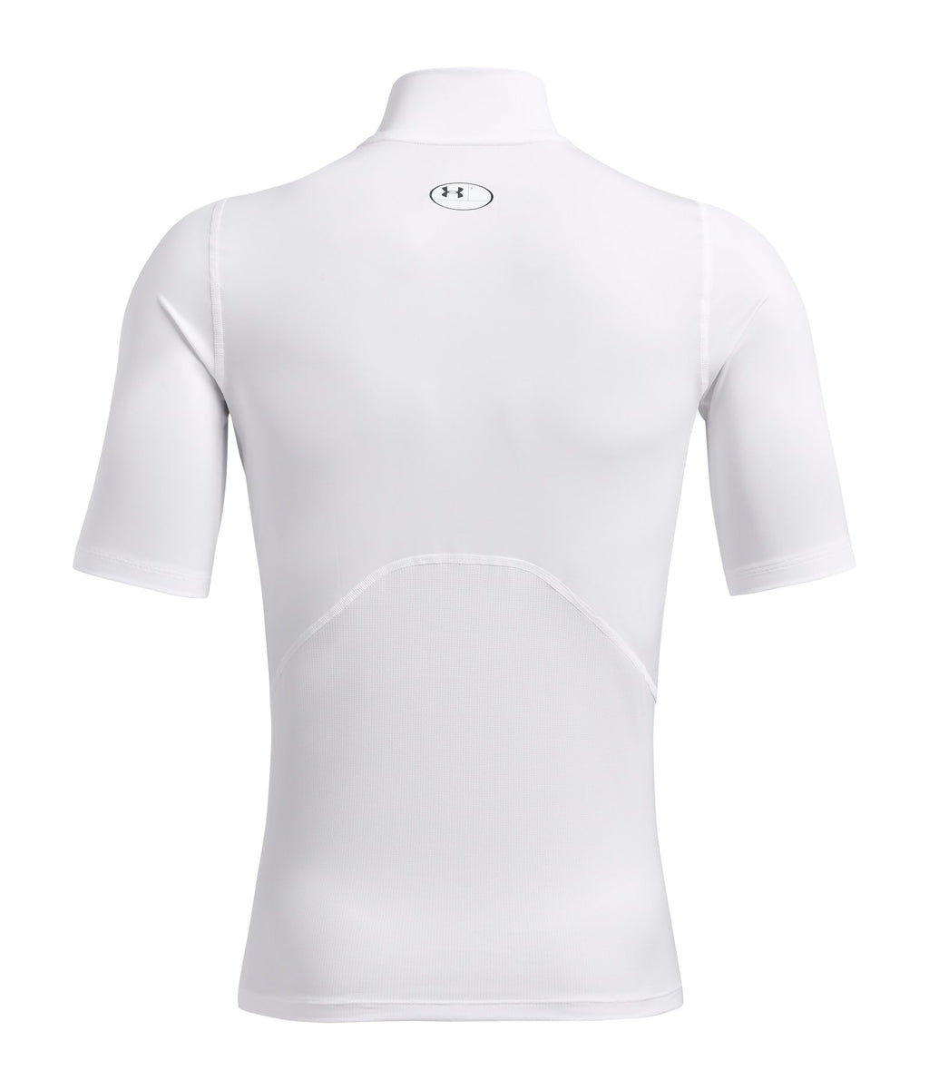 HeatGear® Compression Men's Mock Short Sleeve - Black