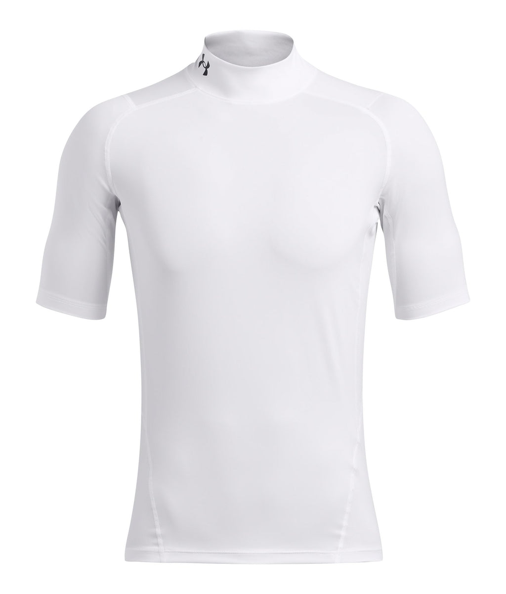 HeatGear® Compression Men's Mock Short Sleeve - Black