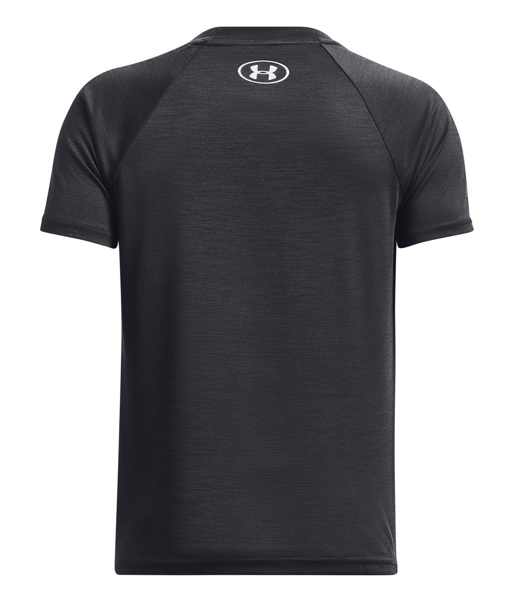 UA Velocity Twist Boys' Short Sleeve - Black