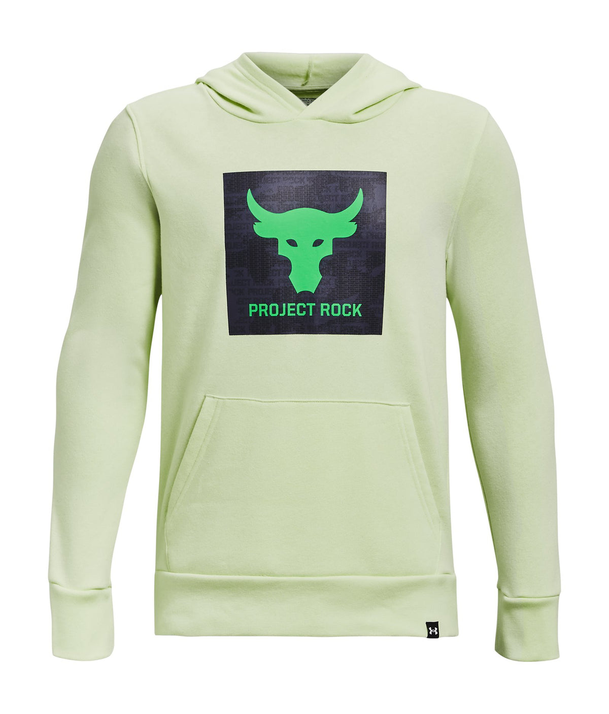 Project Rock Rival Fleece Theme Boys' Hoodie - Green