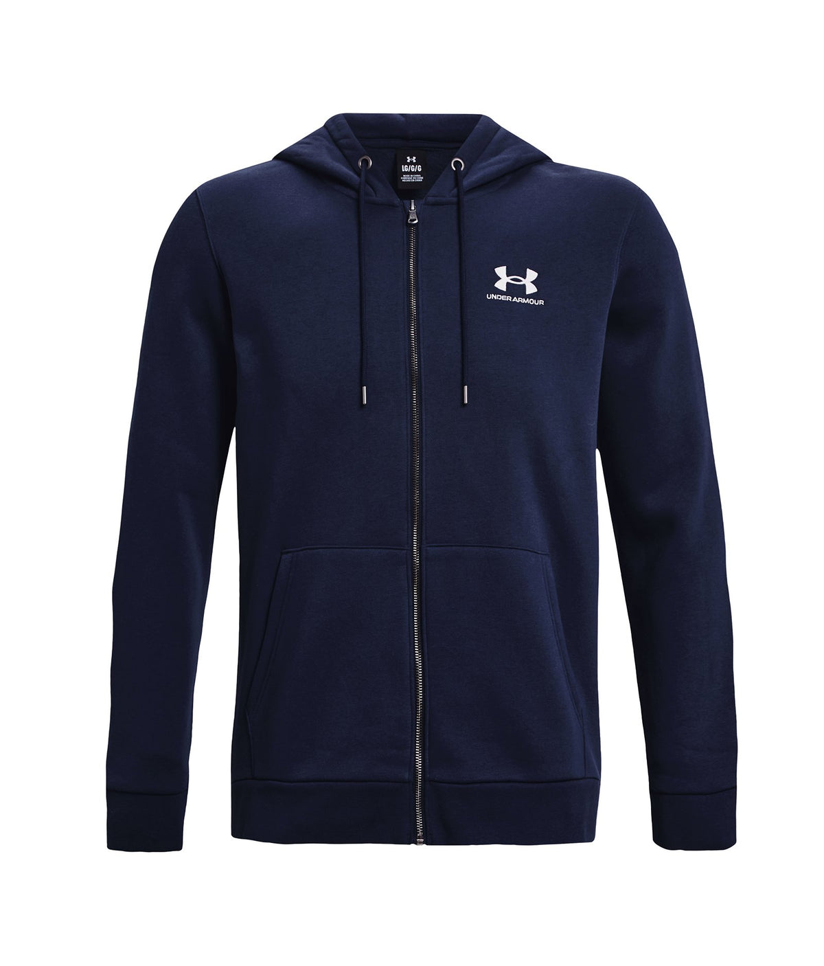 UA Icon Fleece Men's Full-Zip Hoodie - Blue