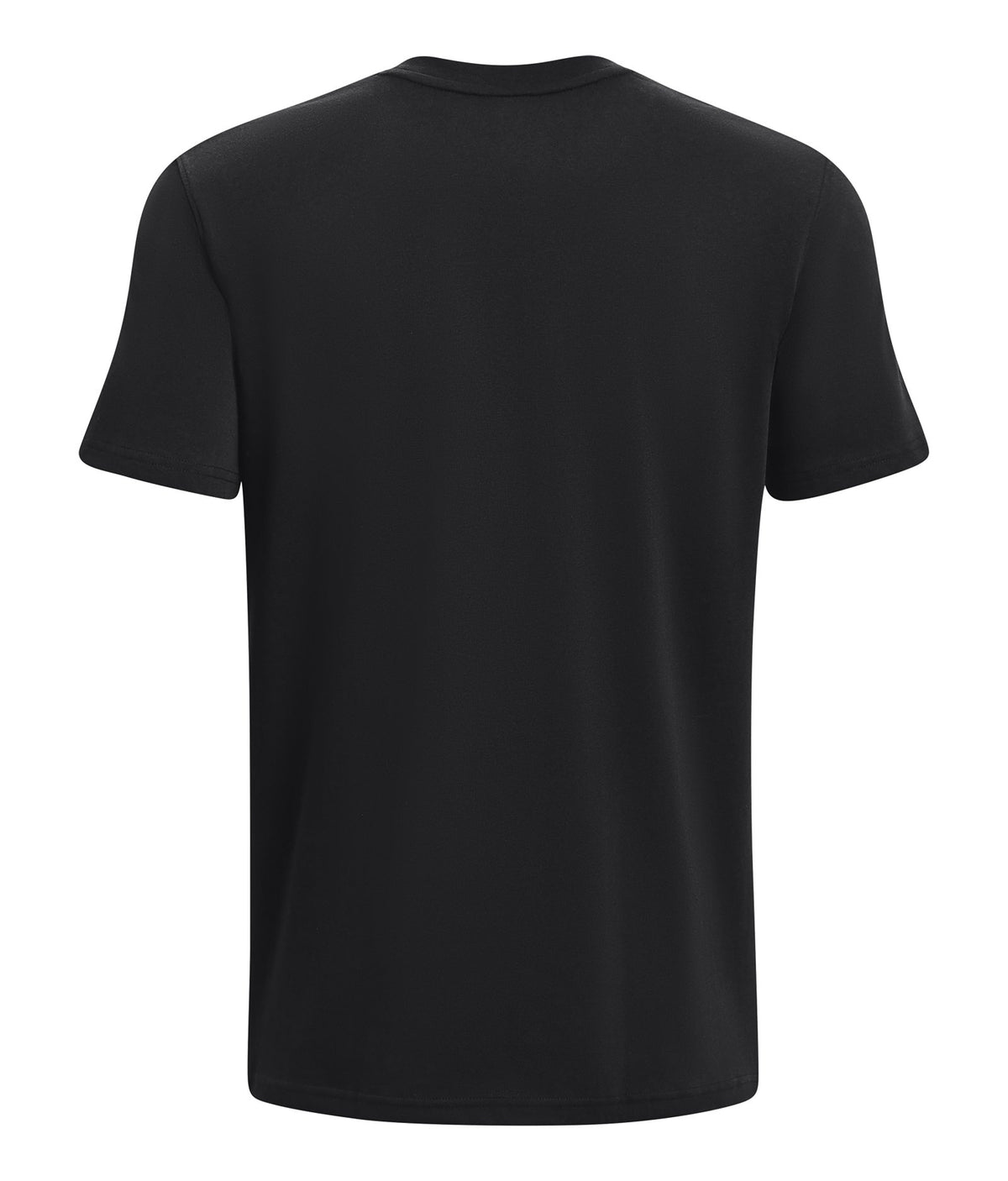 Men's UA Logo Embroidered Heavyweight Short Sleeve Men's Short Sleeve - Black