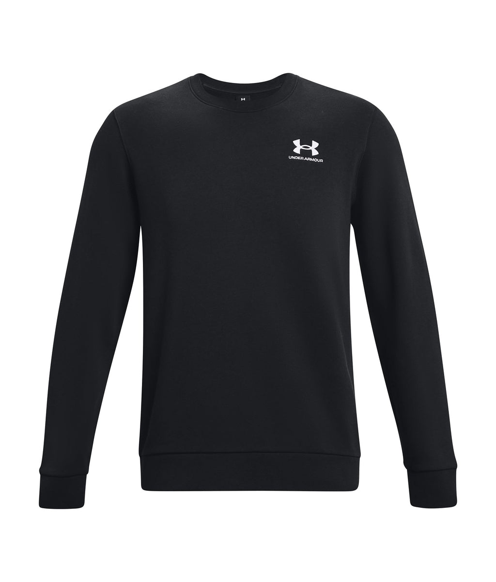 UA Icon Fleece Men's Crew - Black