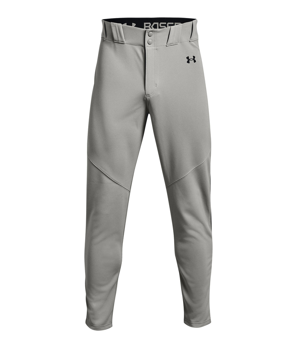 UA Utility Piped Men's Baseball Pants - Gray