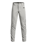 UA Utility Piped Boys' Baseball Pants - Gray