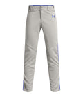 UA Utility Piped Boys' Baseball Pants - Gray