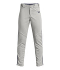 UA Utility Piped Boys' Baseball Pants - Gray