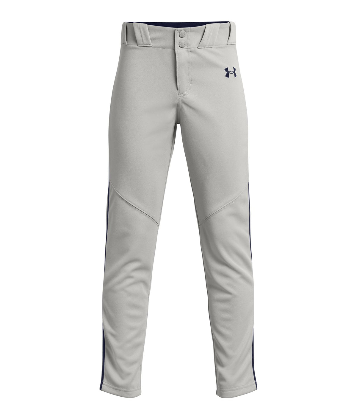 UA Utility Piped Boys' Baseball Pants - Gray