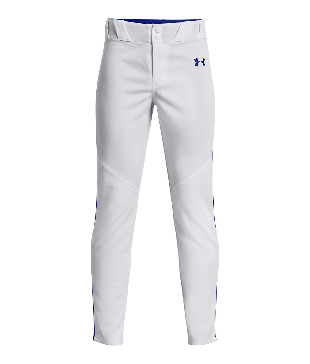 UA Utility Piped Boys' Baseball Pants - White