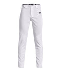 UA Utility Boys' Baseball Pants - White