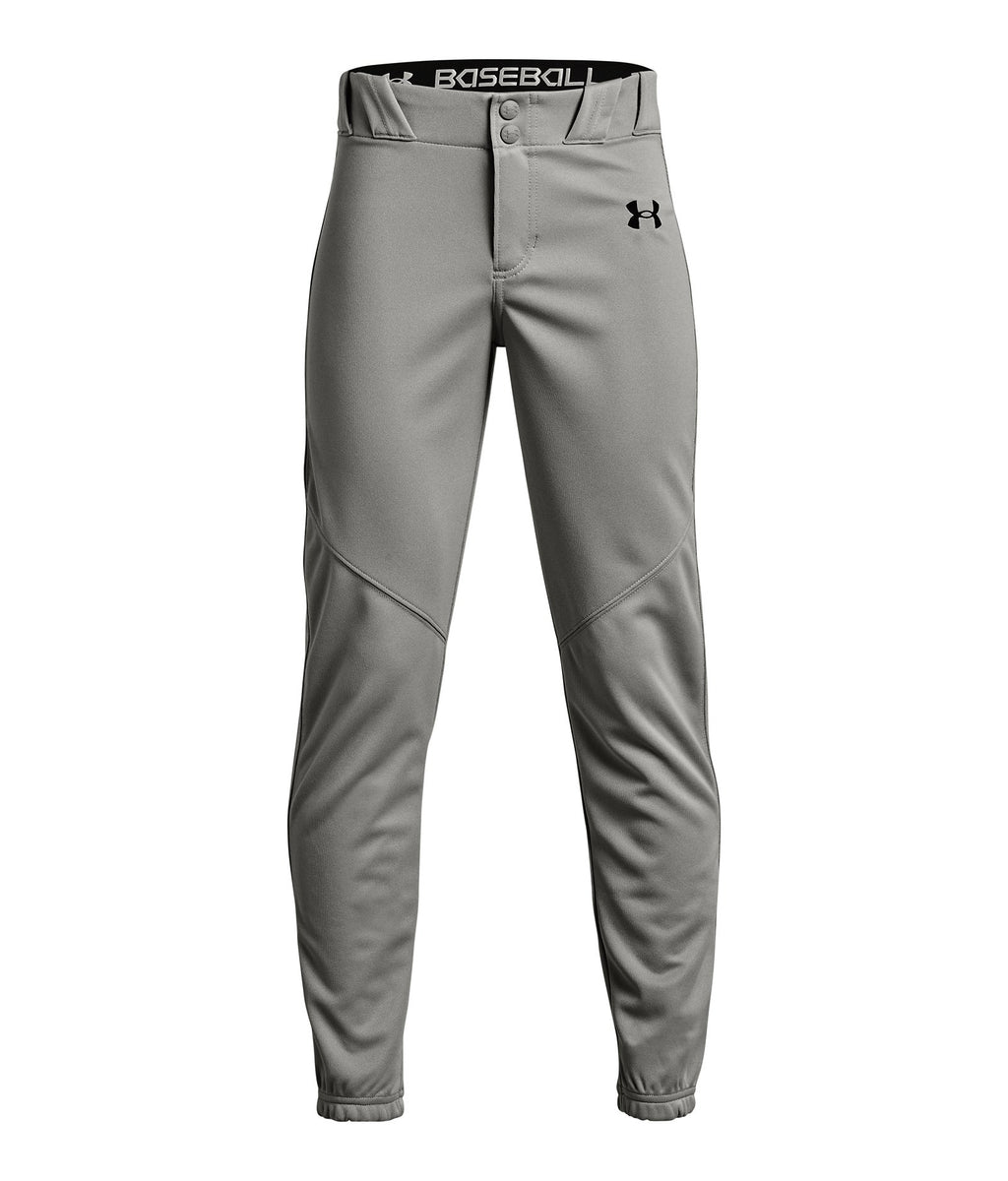 UA Utility Closed Boys' Baseball Pants - Gray
