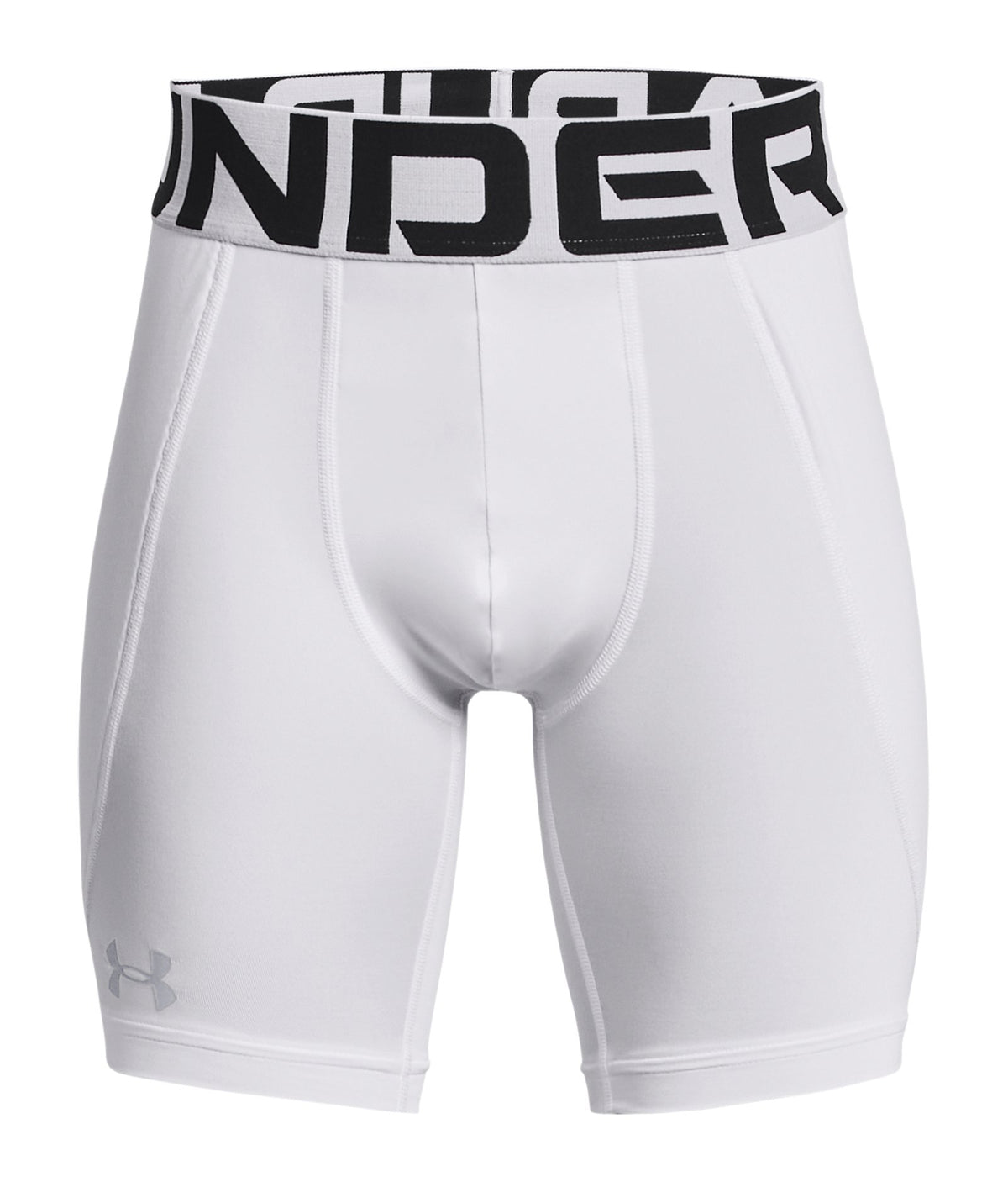 UA Utility Boys' Slider Shorts - White