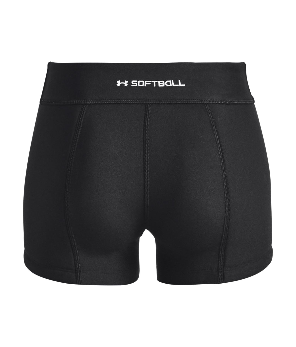 UA Utility Girls' Slider Shorts - Black