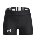 UA Utility Girls' Slider Shorts - Black