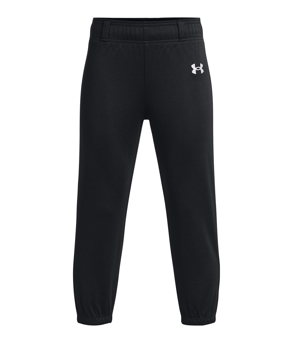 UA T-Ball Kids' Belt Loop Pants - Black