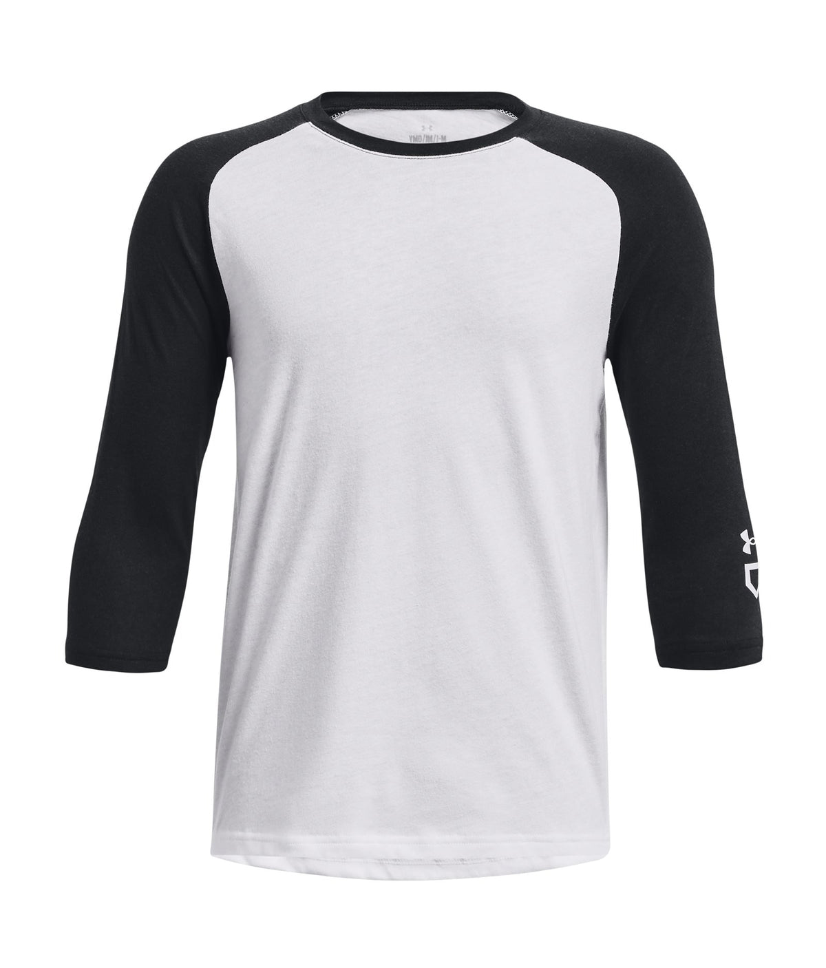 UA Classic Boys' ¾ Baseball Raglan - Black