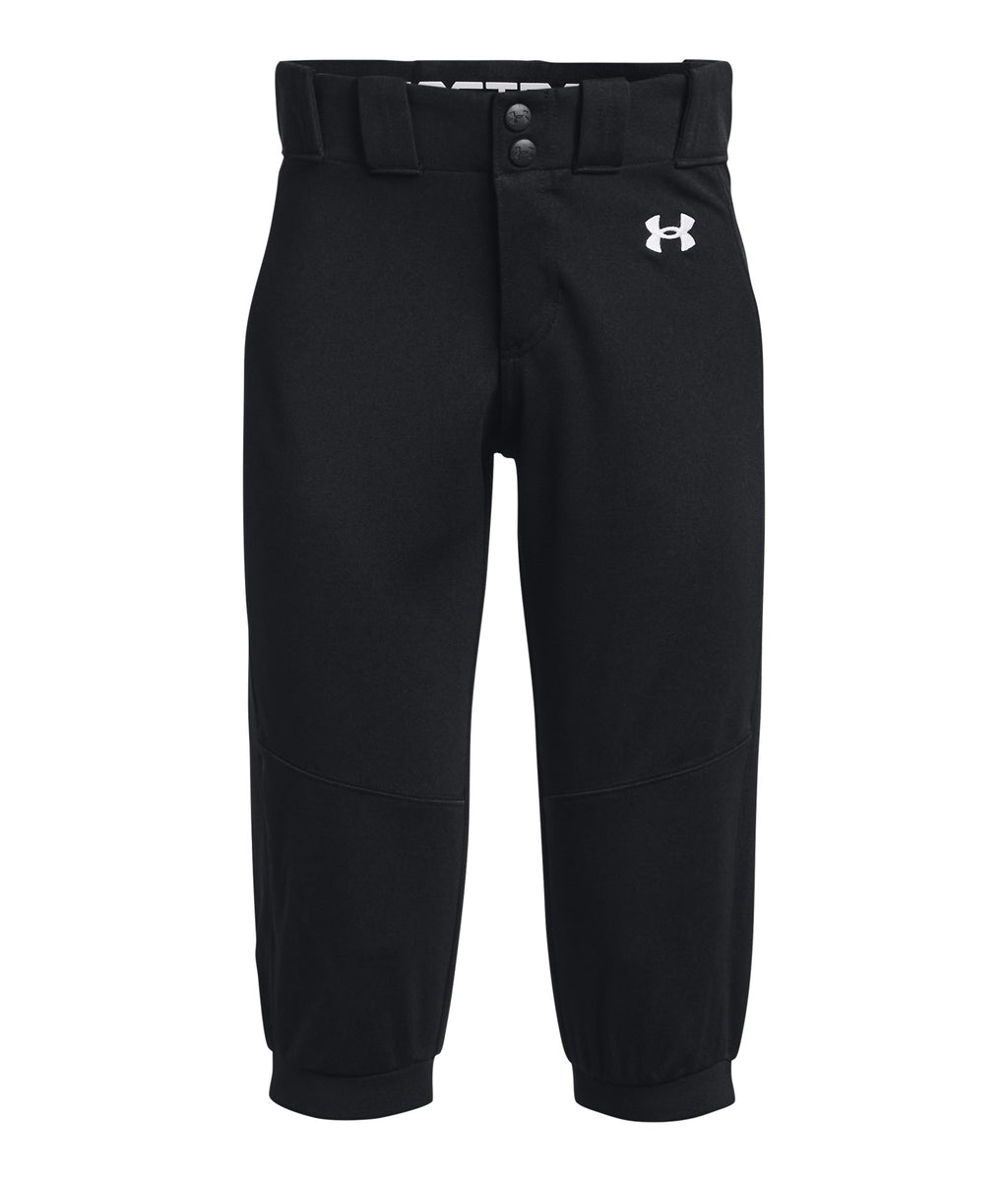 UA Utility Girls' Softball Pants - Gray
