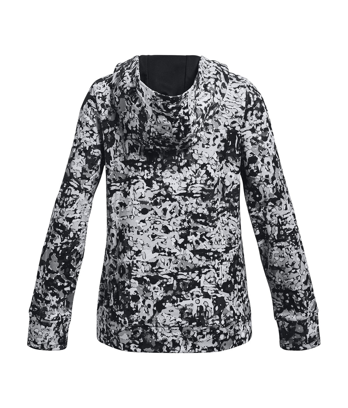 Girls' Armour Fleece® Printed Hoodie null - Black