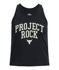 Project Rock Graphic Girls' Tank - Black