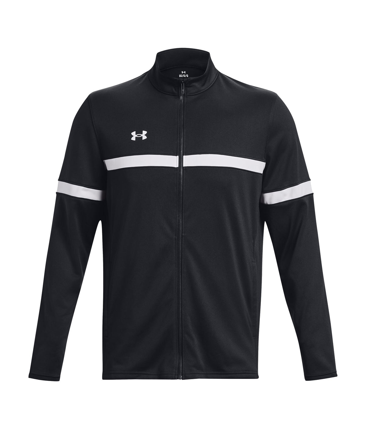 UA Knit Warm Up Team Men's Full-Zip - Black