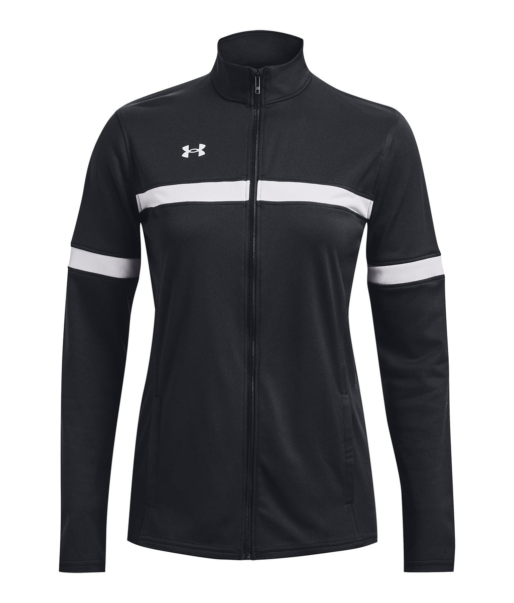 UA Knit Warm Up Team Women's Full-Zip - Black