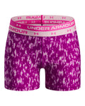 HeatGear® Middy Printed Girls' Shorts - Pink