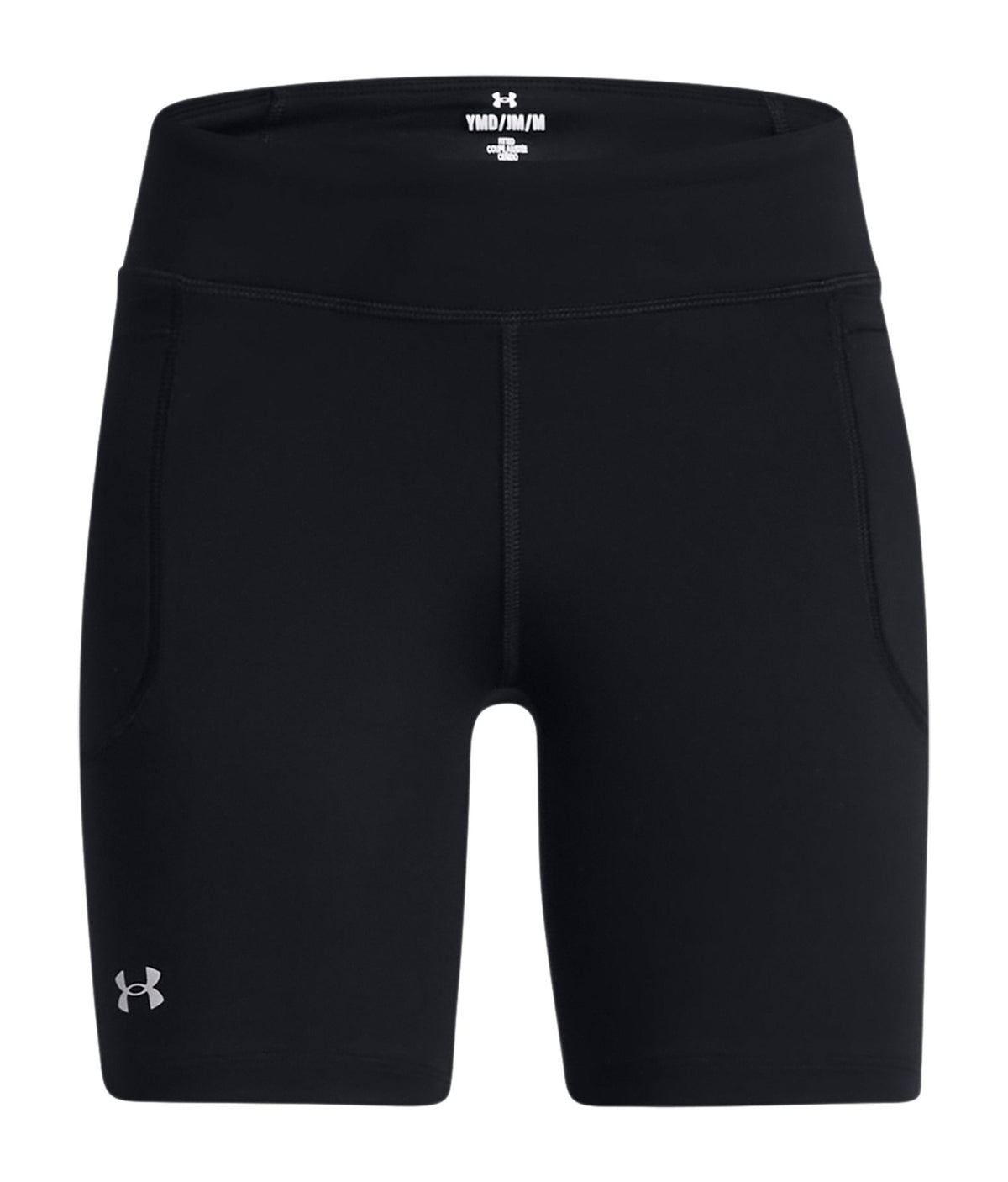 UA Movement Girls' Bike Shorts - Black