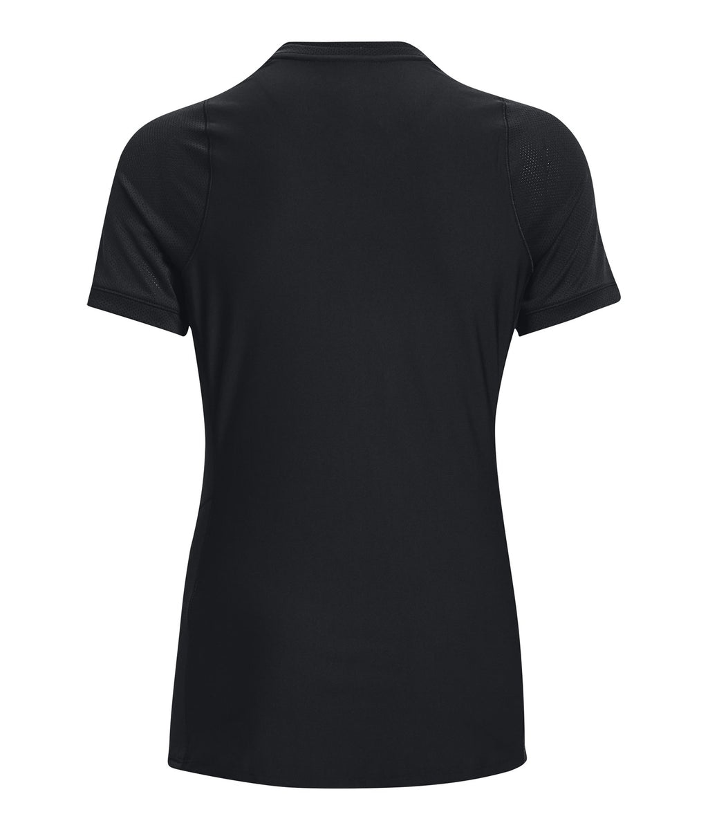 UA Powerhouse 2.0 Women's Volleyball Short Sleeve Jersey - Black