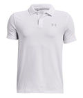 UA Matchplay Boys' Polo - White
