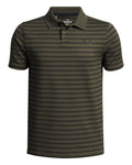 UA Matchplay Stripe Boys' Polo - Green