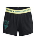 Project Rock Play Up Girls' Shorts - Black