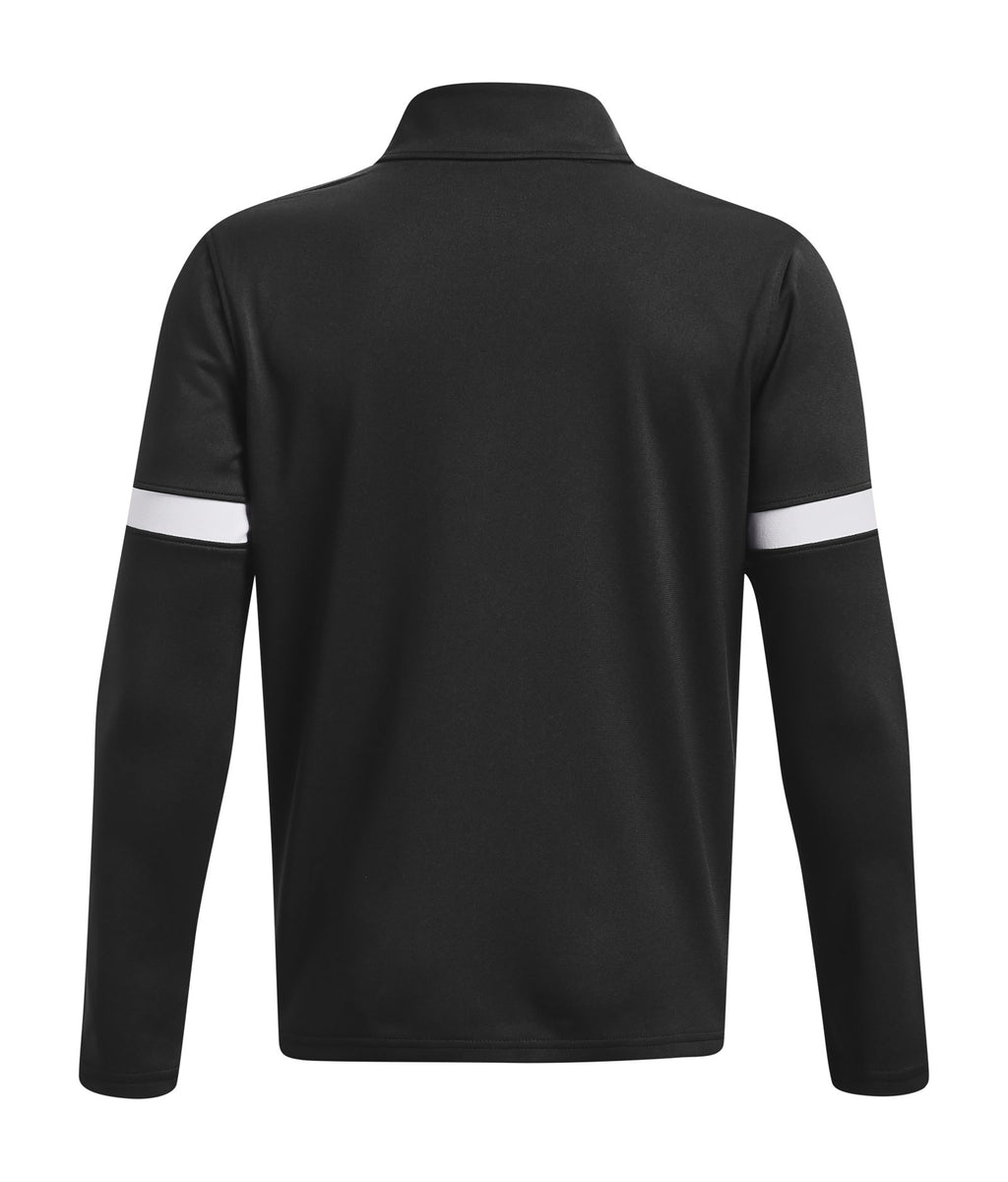 UA Knit Warm Up Team Boys' Full-Zip - Black