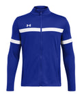 UA Knit Warm Up Team Boys' Full-Zip - Blue