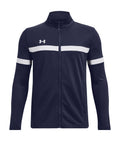 UA Knit Warm Up Team Boys' Full-Zip - Blue