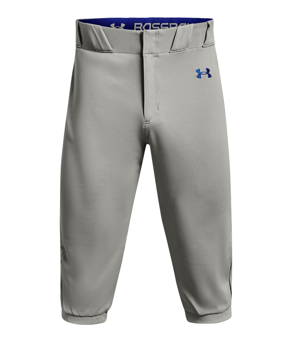 UA Utility Pro Piped Men's Knicker Baseball Pants - Gray