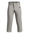 UA Utility Pro Piped Boys' Knicker Baseball Pants - Gray